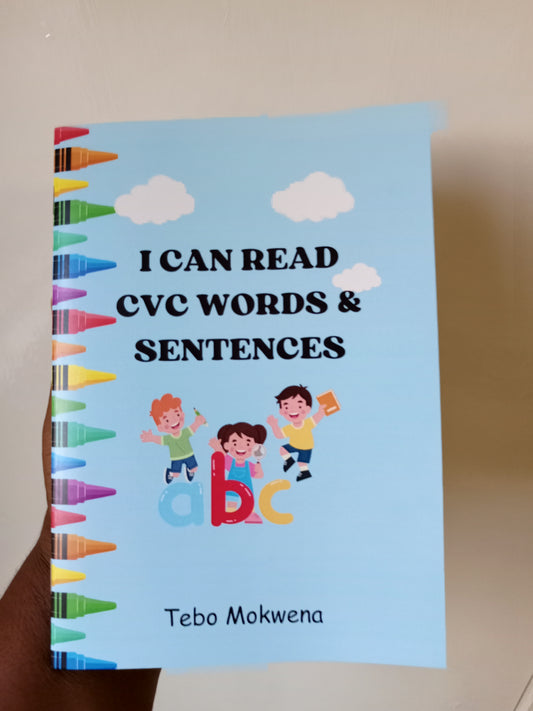 CVC Words & Sentences Book