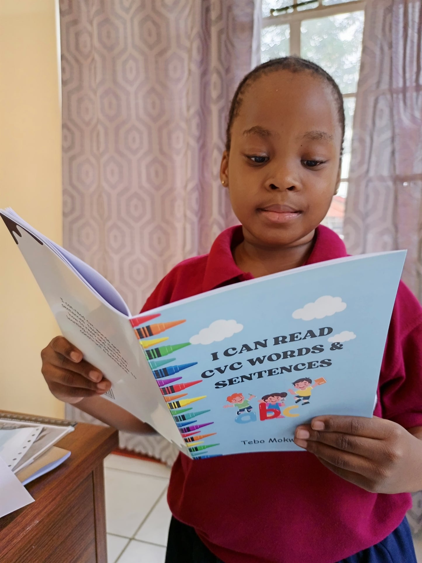 CVC Words & Sentences Book
