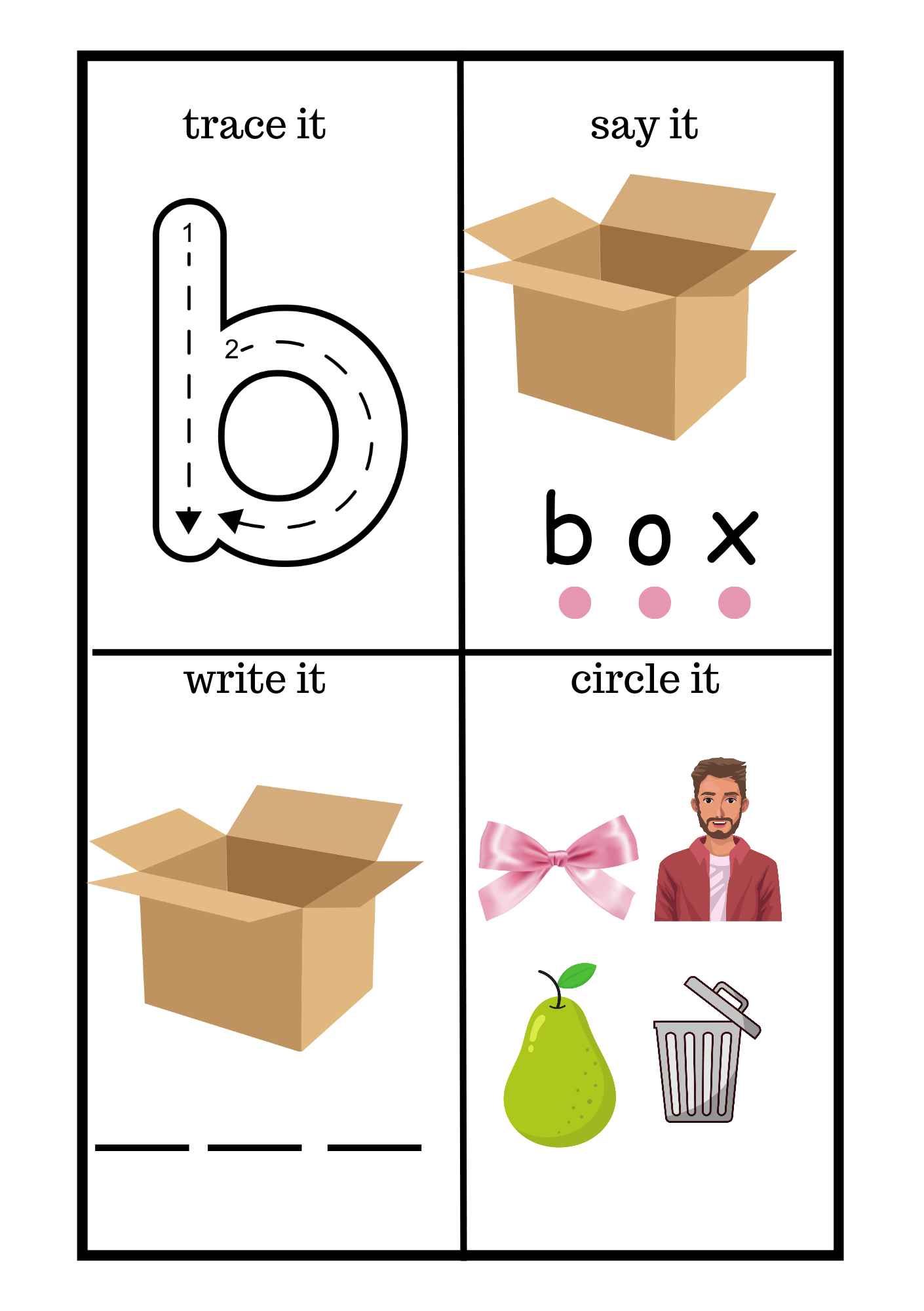 Beginning Sounds FlipBook